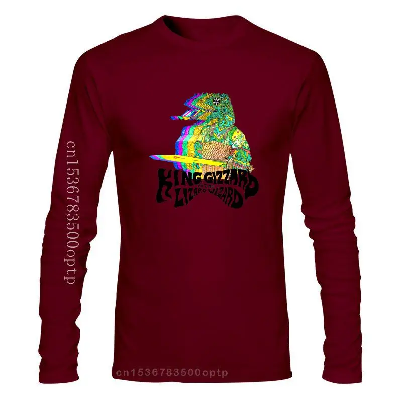 

Мужская одежда, мужская футболка с волшебником короля гизкарда и ящерицы, Размеры S - 3Xl