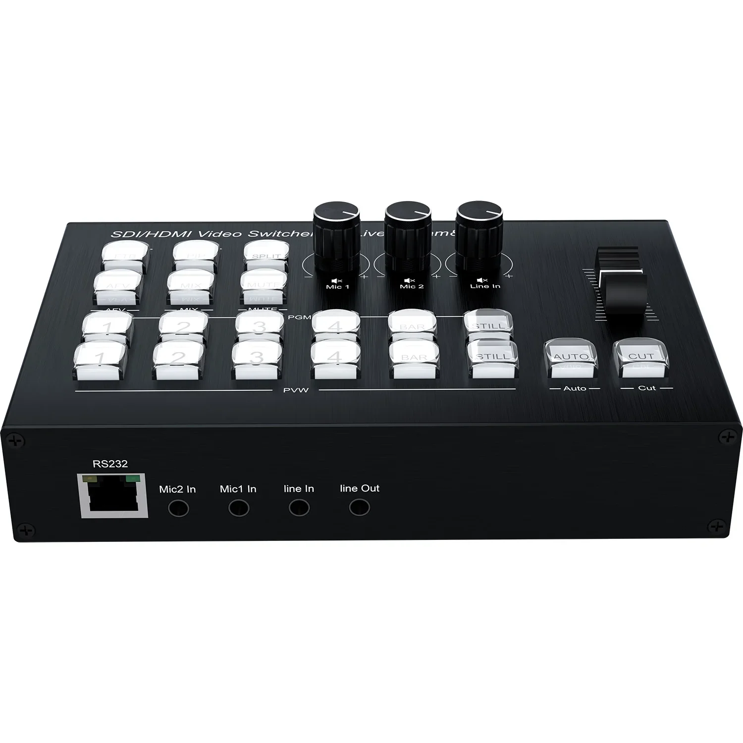 1080p60 SDI HDMI видеопереключатель мультикамера станция потоковой передачи в реальном