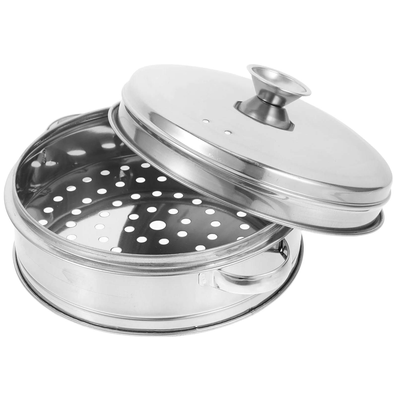 

Steamer Basket Dumpling Cooking Bao Buns Bun Handled Supply Portable Steaming Pot