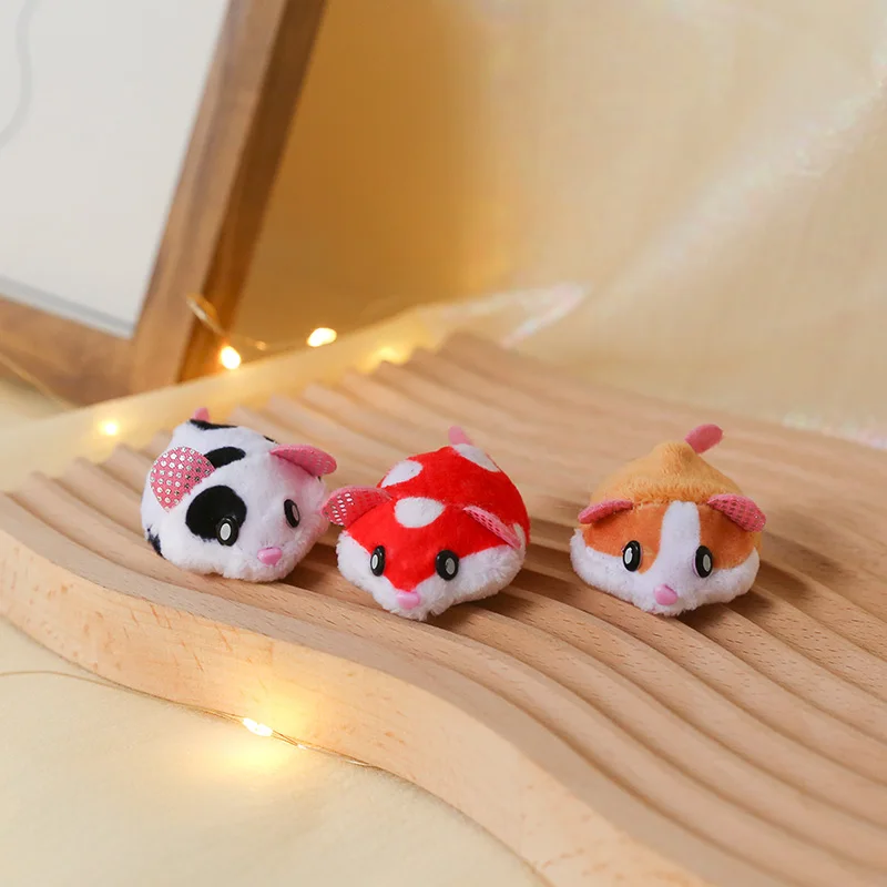 Электрическая игрушка для хомяка электронная вращающаяся интерактивная