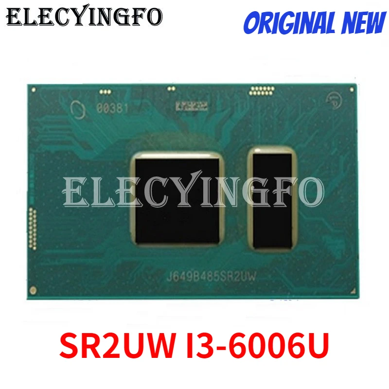 

Новый SR2UW I3-6006U центральный процессор BGA чипсет 100% хорошо работает