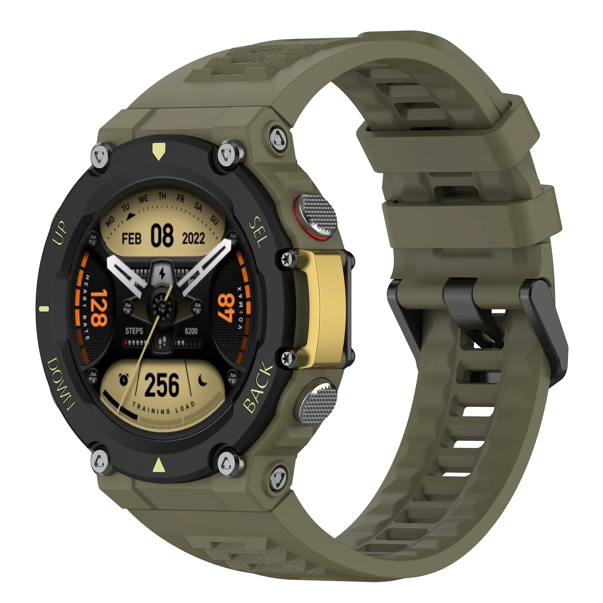 Ремешок силиконовый для Amazfit T-Rex 2 сменный Браслет наручных часов аксессуары Huami T