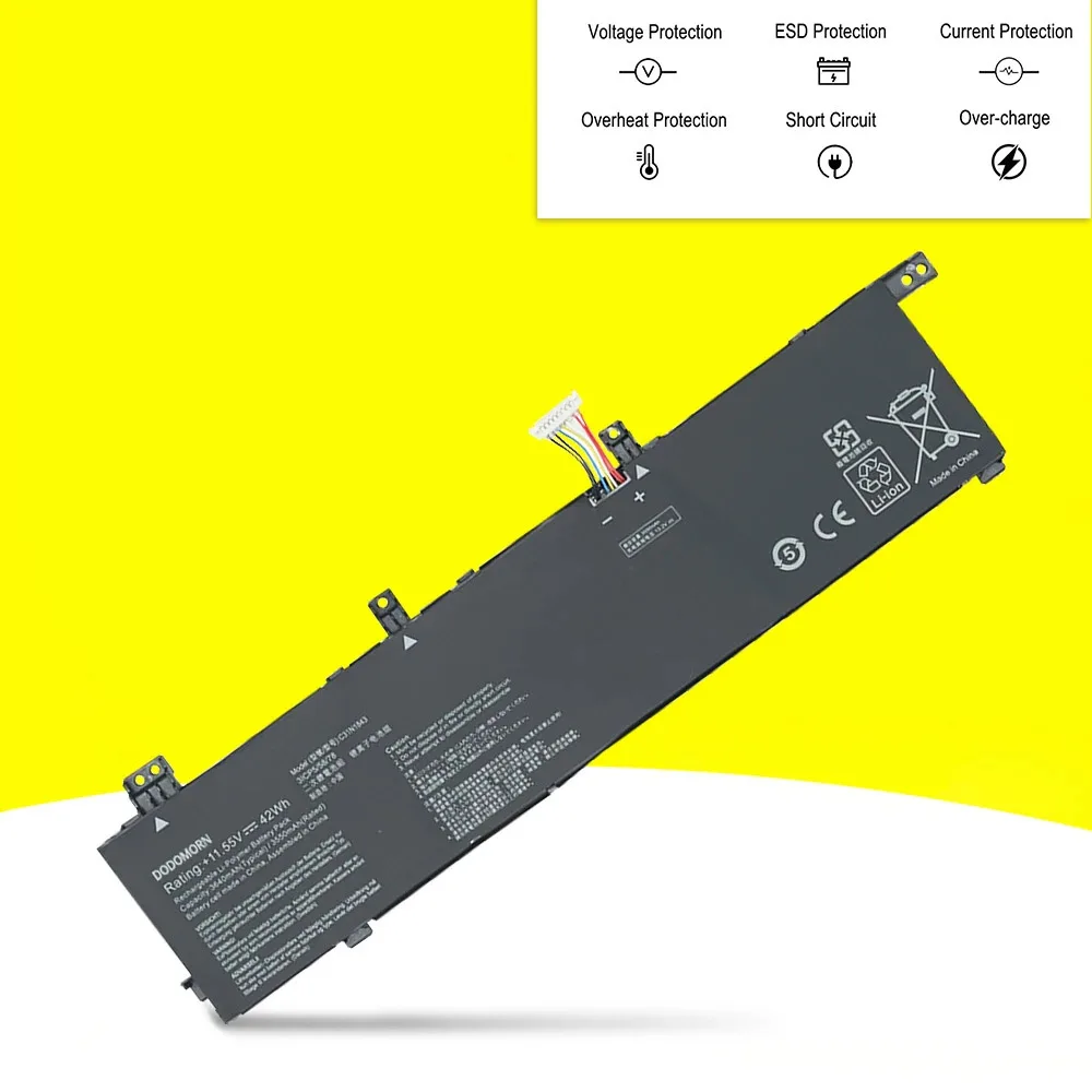 C31N1843 для ASUS VivoBook S14 S432 S432FA S432FL S15 S532 S532FA S532FL X532FA X532FL Аккумулятор ноутбука серии 11 55 В