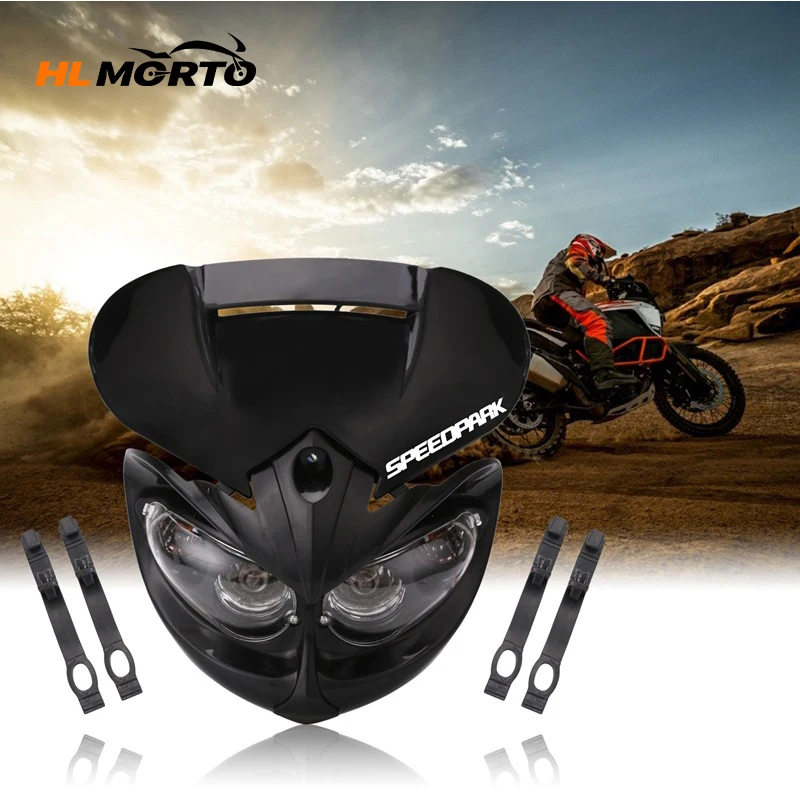 

Фара фара дальнего/ближнего света для мотоциклов HONDA YAMAHA, 12 В, 18 Вт