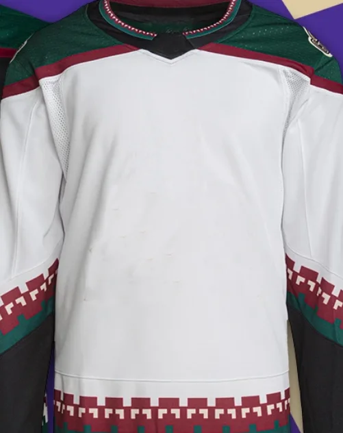 Индивидуализированные мужские Стич американский Хоккей с шайбой Аризона фанаты