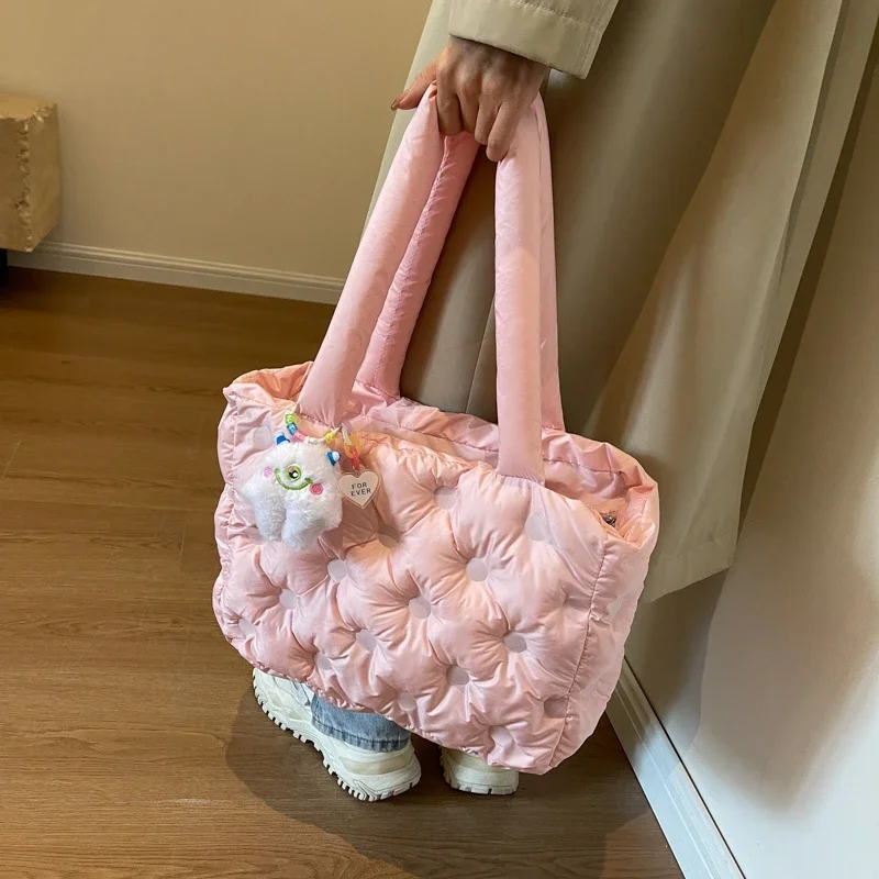 Повседневная Мягкая вместительная сумка-тоут для женщин стильная сумка с