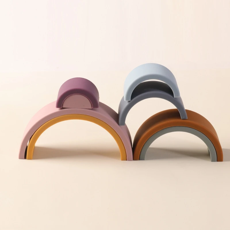 

1 Набор, Детский конструктор «Радуга»