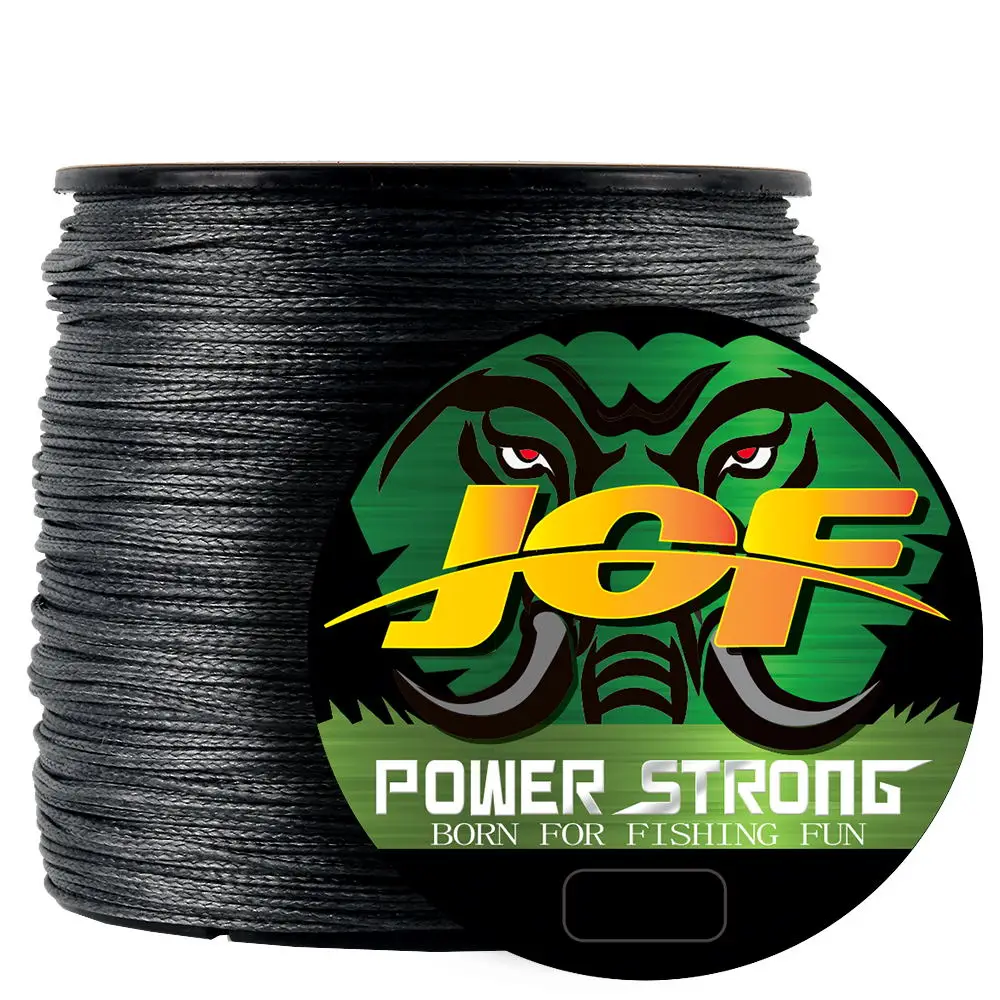 JOF New 8 Strands Fishing Line 300M 500M Japanese Multifilament 100% PE Durable Wire Carp Super Strong Woven Thread Tackle