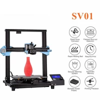 sv01 autoleveling 3d printer 95 pre assembled with direct drive extruder meanwell power supply impresora 3d printing