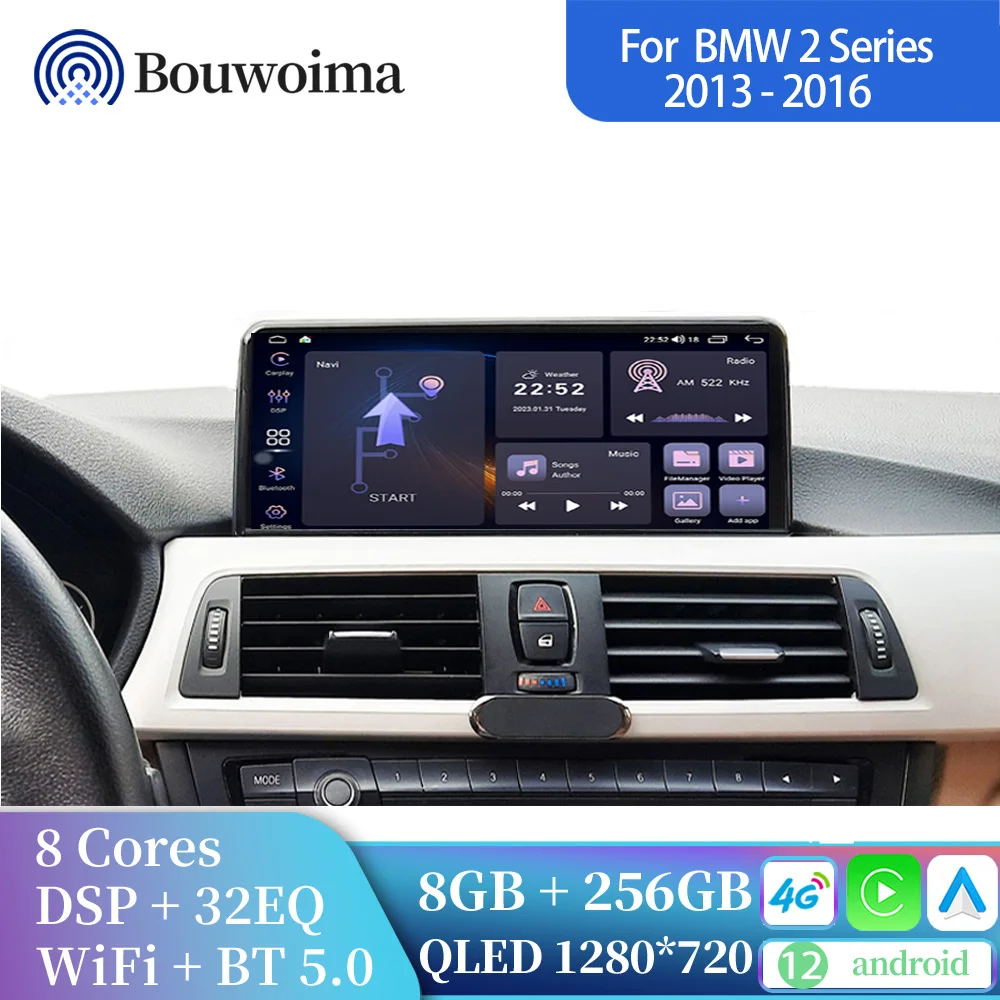 

Android 12 Carplay для BMW 2 серии F23 NBT Система 2013-2016 радио Android авто радио coche с pantalla Автомобильная интеллектуальная система