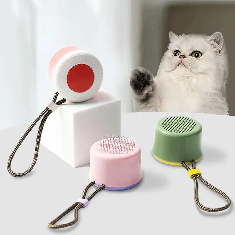 

Cat Comb Grooming Brush Pet Hair Removal Comb Puppy Removes Tangles Loose Fur comb Cat Brush for Shedding pet Dematting comb