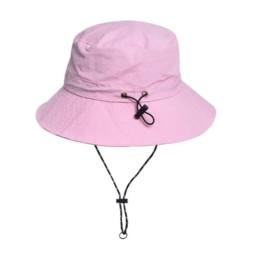 

Curved Brim Sun Hat Premium Foldable Fisherman Hat for Outdoor Sun Protection Windproof Camping Unisex Wide Brim Cap with Fixed