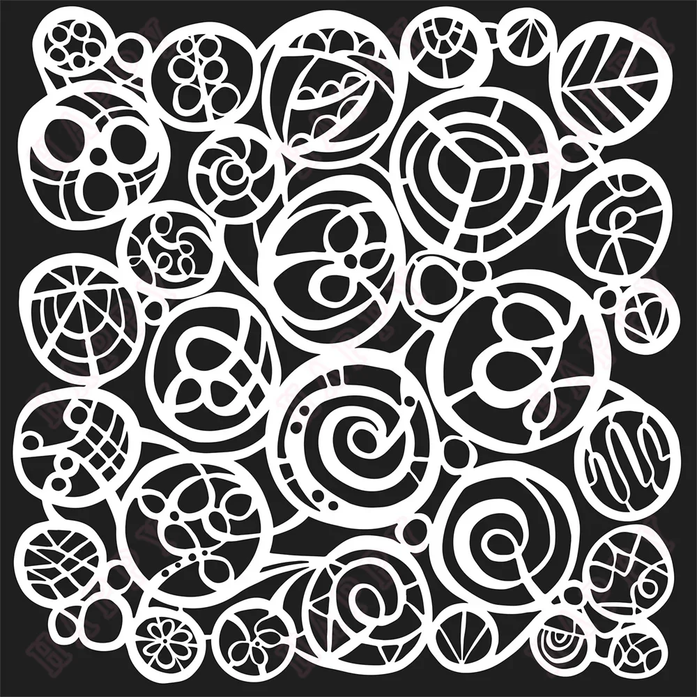 Слоистые трафареты графическая живопись своими руками фотоальбом рельефный