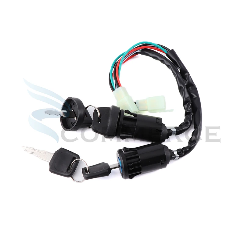 4 провода с 2-мя клавишами зажигания для суперкарманного кроссового велосипеда ATV