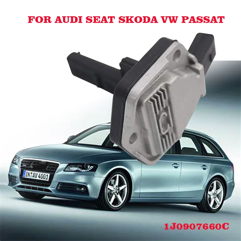 

New For Audi For Skoda For VW Passat A2 A3 A4 A6 TT Octavia Golf MK4 5 For Polo Leon Car Oil Level Sensor 1J0907660C 1J0907660B