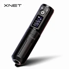 Беспроводная тату-машинка XNET Plus с мощным мотором без сердечника, 2000 мАч, аккумуляторный комплект, портативное профессиональное тату-оборудование