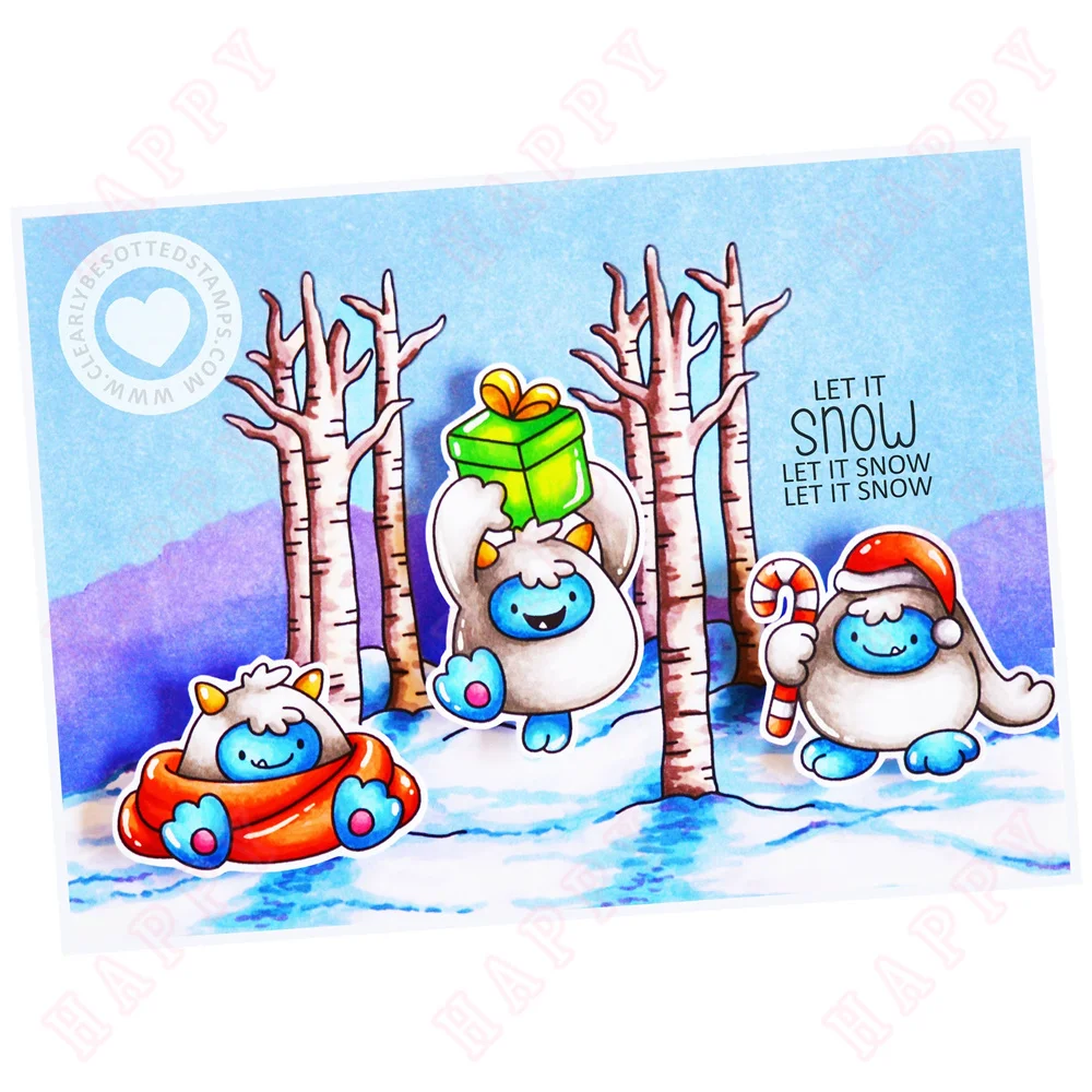 Рисунок 2 - Yuletide Yeti Веселые прозрачные