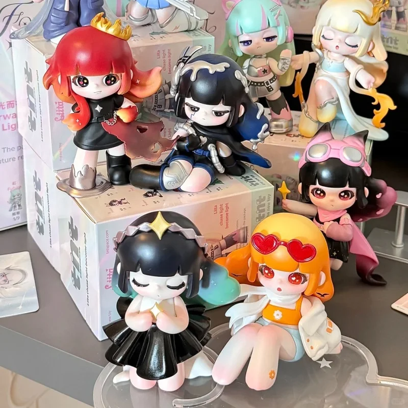 Фото Оригинальная коллекционная фигурка Liita Forward By Light Series Liita V3 Blind Box, кавайная модель для декора рабочего стола, загадочная коробка, игрушка-сюрприз, подарок №2