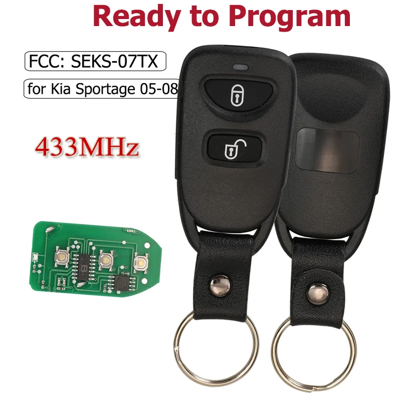 KEYECU для Kia Sportage 2005 2006 2007 2008 дистанционный ключ 95430-1F120 FCC ID: Φ 434MHz KEYECU для Kia Sportage 2005 2006 2007 2008 дистанционный ключ 95430-1F120 FCC ID: Φ 434MHz
