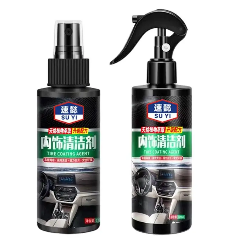 

Car Interior Cleaner Auto Interior Leather Detailer Spray Plastic Leather Restore Auto Polish And Repair Coating Renovator