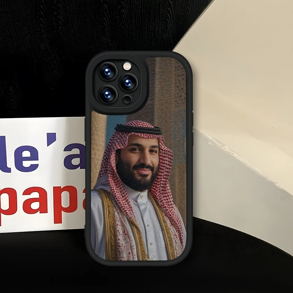 Muhammad bin Salman Phone Case Silicone Soft Black For IPhone 13 14 16 15 12 11 Pro Max Mini Xs Xr Plus SE2020 Leather Coque