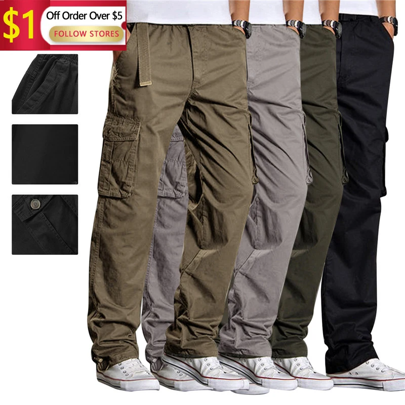 

Spring Linen Wide Men Trousers Oversize Cotton Streetwear Male New Yoga Pants Casual Men Clothing Sweatpants