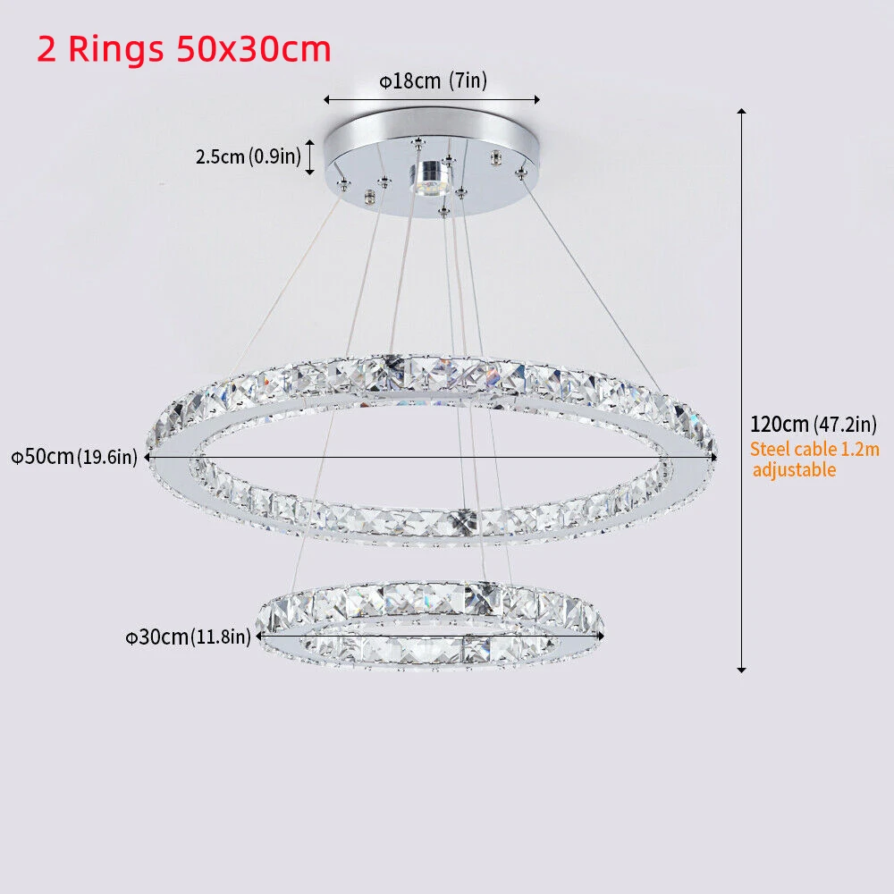 

Люстра GreeLustr Luminaria Nordic хрустальная LED