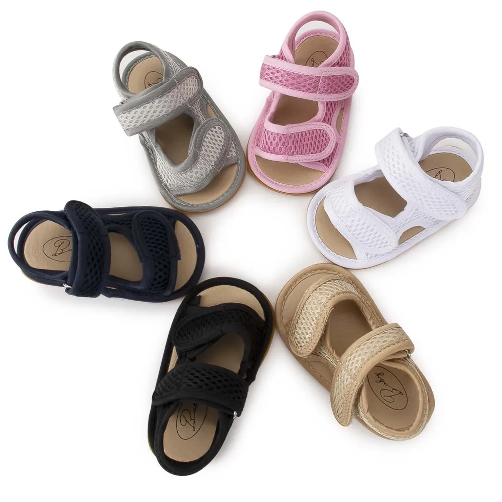 

Baby's Summer Mesh Breathable Sandals Soft Soled Toddler Shoes Casual Baby Shoes Baby Shoes Non Slip Rubber Soled Shoes Sandals