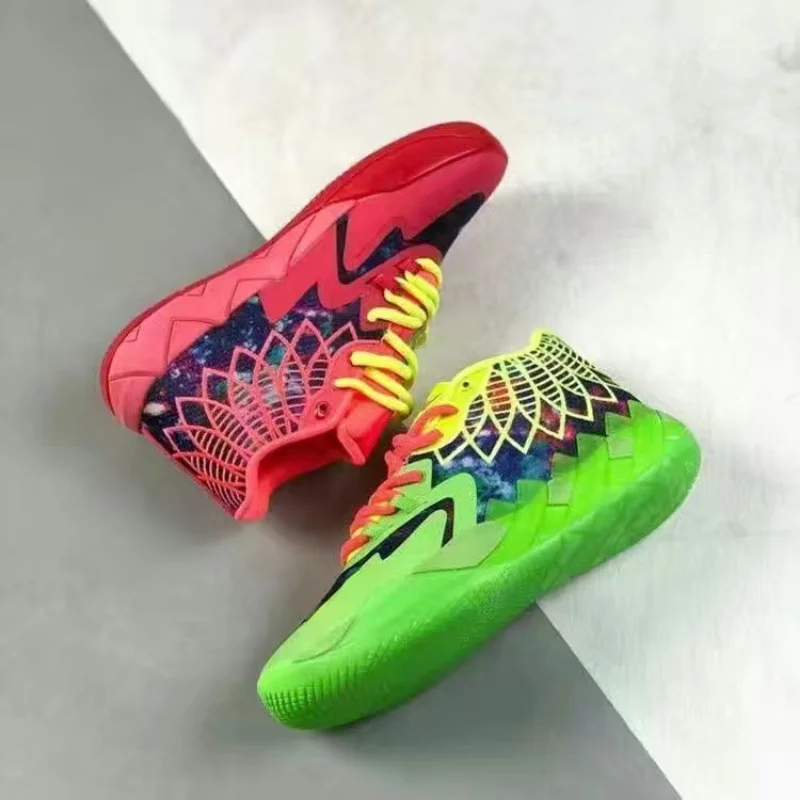 Original Big Boy Basketball Shoes Luxury Brand Designer Unisex Outdoor Sport Shoes Wearable Basketball Boots Youth Training Shoe