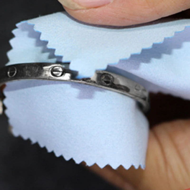 

100 шт., салфетка для чистки и полировки серебра в упаковке