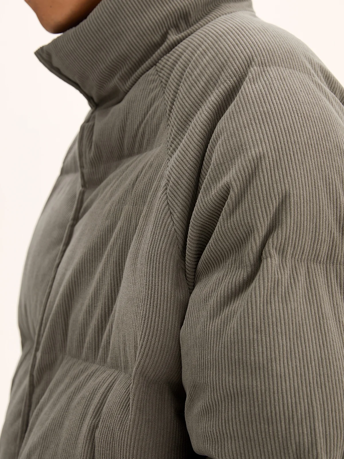 Мужское дорожное зимнее новое вельветовое пальто с хлопковой подкладкой и