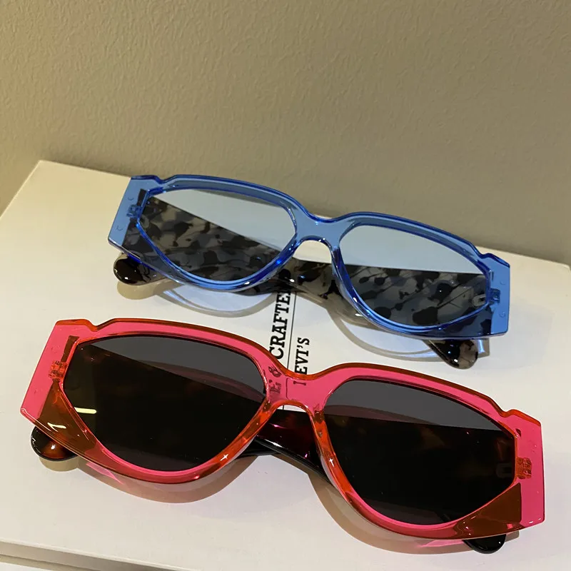 Солнцезащитные очки для женщин 2022 Роскошные модные квадратные солнцезащитные