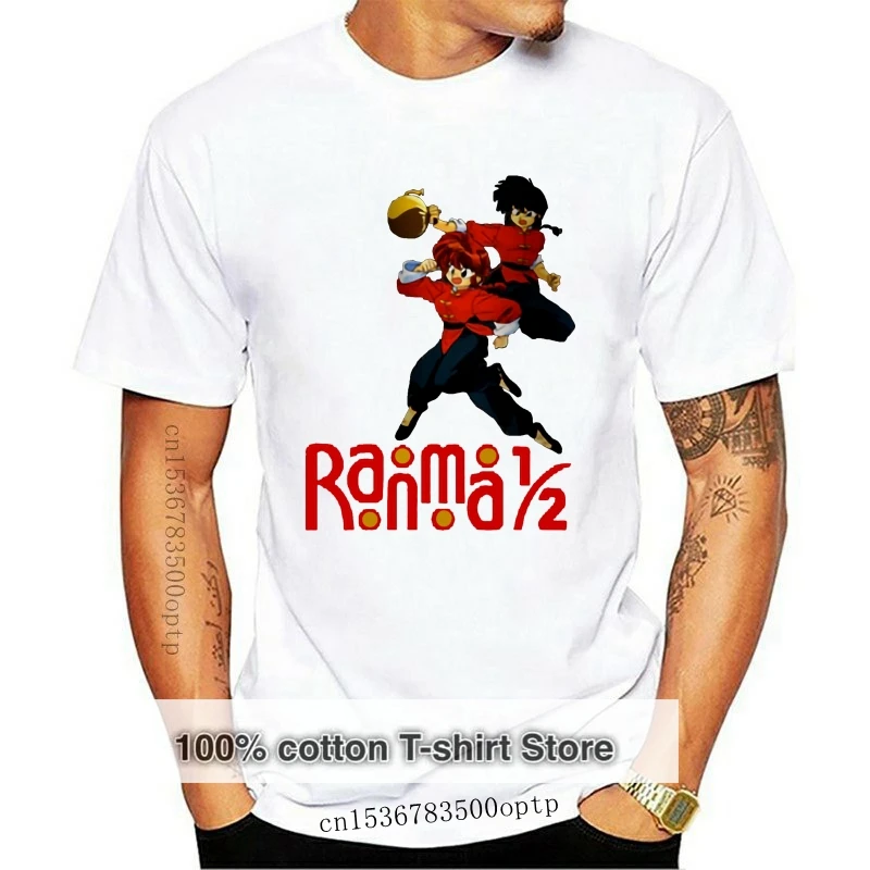 

Ranma 1 2 японская комедия аниме новая хлопковая футболка