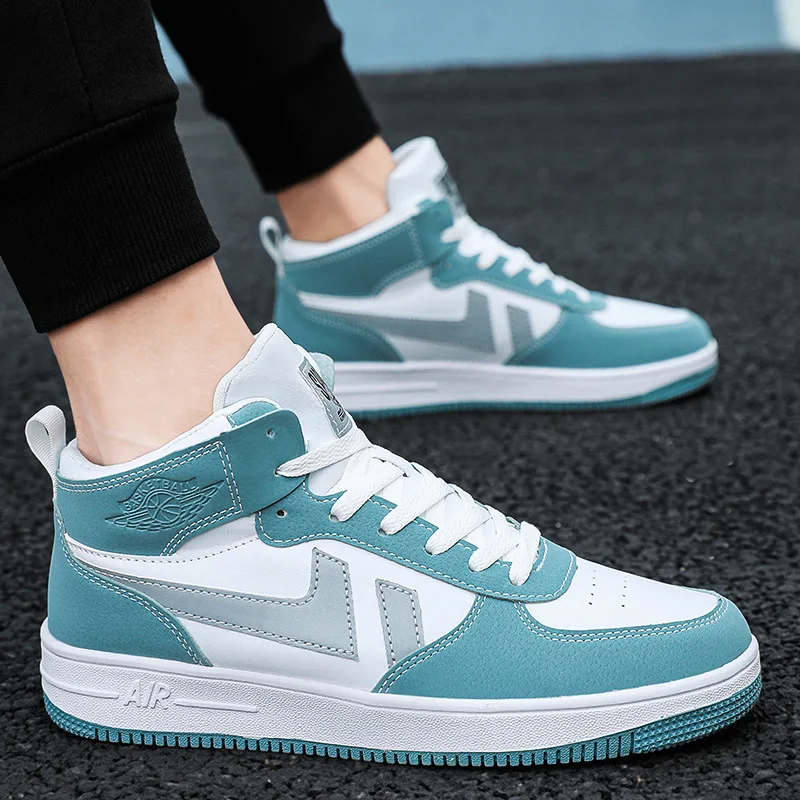 

Men Sneakers Breathable Lightweight Platform Shoes Fashion New Leather Sport Tenis Masculino Men Shoe Trend Tennis Male Sneakers