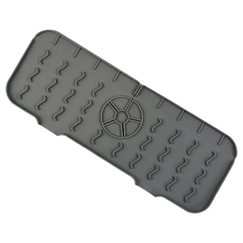 

Kitchen Faucet Sink Guard Silicone Faucet Water Catcher Mat Washers Faucet Absorbent Mat Sink Protectors For Kitchen Sink Sink