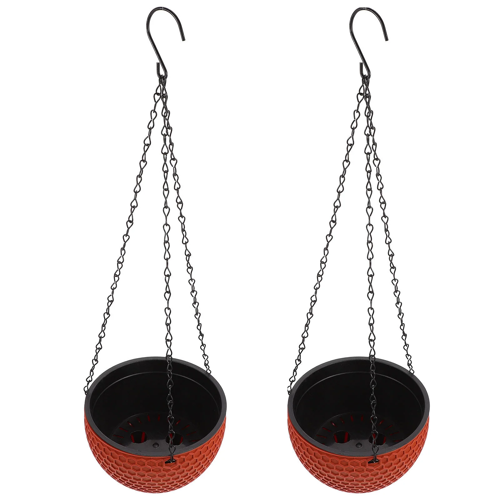 

Hanging Basin Pot Multi-purpose Flower Pots Garden Planter Basket Flowerpot Flowers Container Balcony Decor