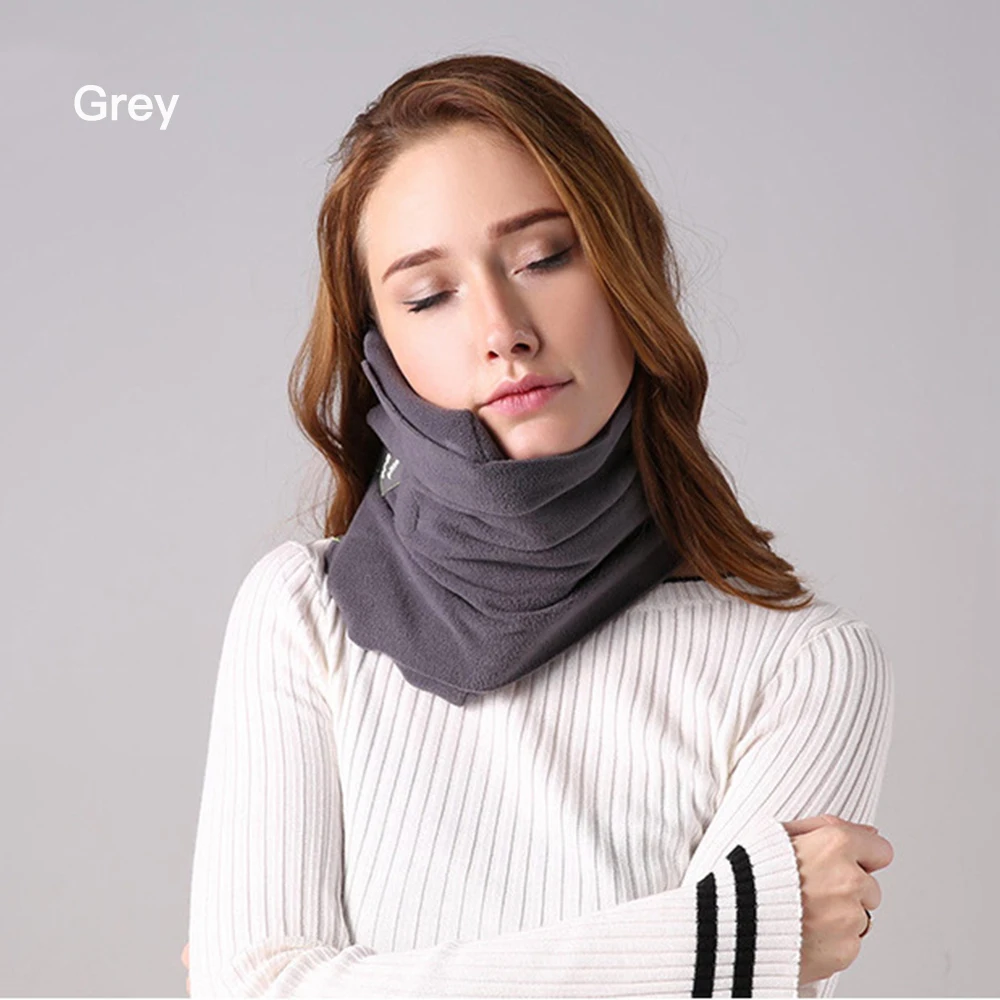 

Travel Pillow for Airplane Kids and Adult Car Neck Pillow for Sleep Cervical Pillow V C Shape Neck Stretcher Pain Relief Tractor
