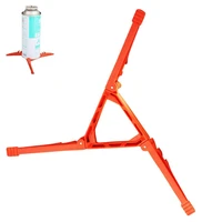 outdoor camping gas tank bracket stabilizer bottle shelf stand tripod folding canister stand for cooking gas stove 2022