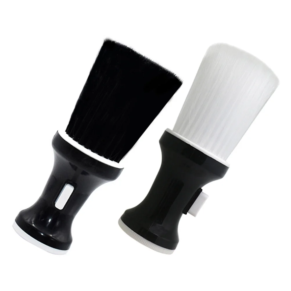 

2 Pcs Body Powder Brush Barber Hair Styling Accessories Household Cleaning Brushes