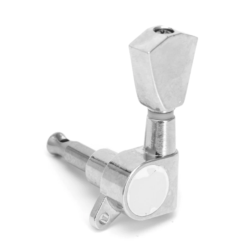 6Pro хромированная гитарная струна тюнинг ключей колышки Тюнеры головки машины