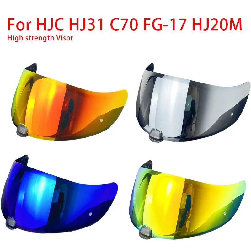 HJ31 C70 FG-17 HJ20M FG-ST Helmet козырек щит для HJC гальванический процесс УФ-защиты аксессуары