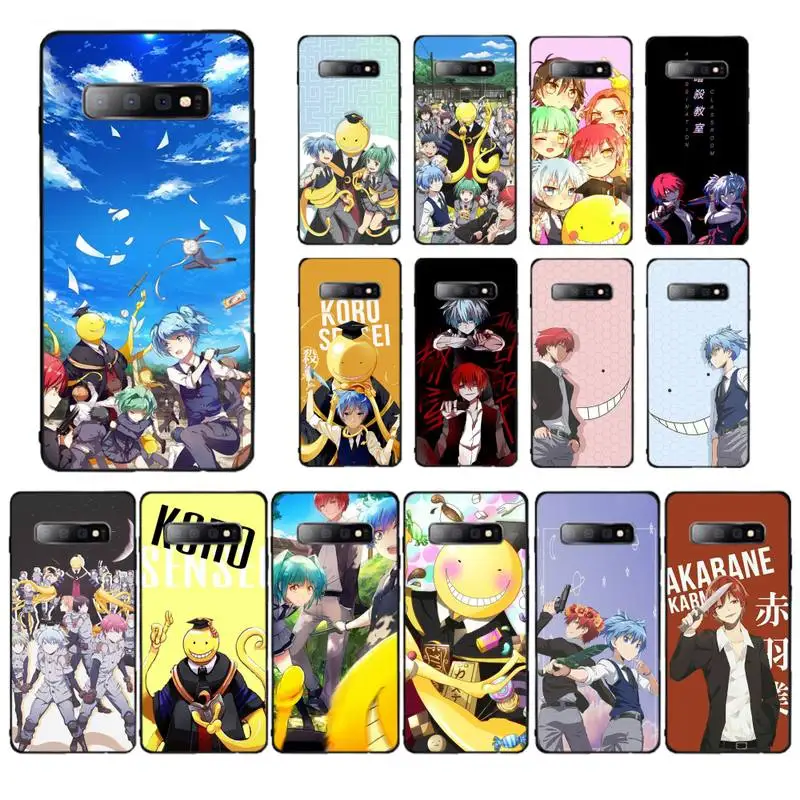 

MaiYaCa Assassination Classroom Phone Case for Samsung S10 21 20 9 8 plus lite S20 UlTRA 7edge