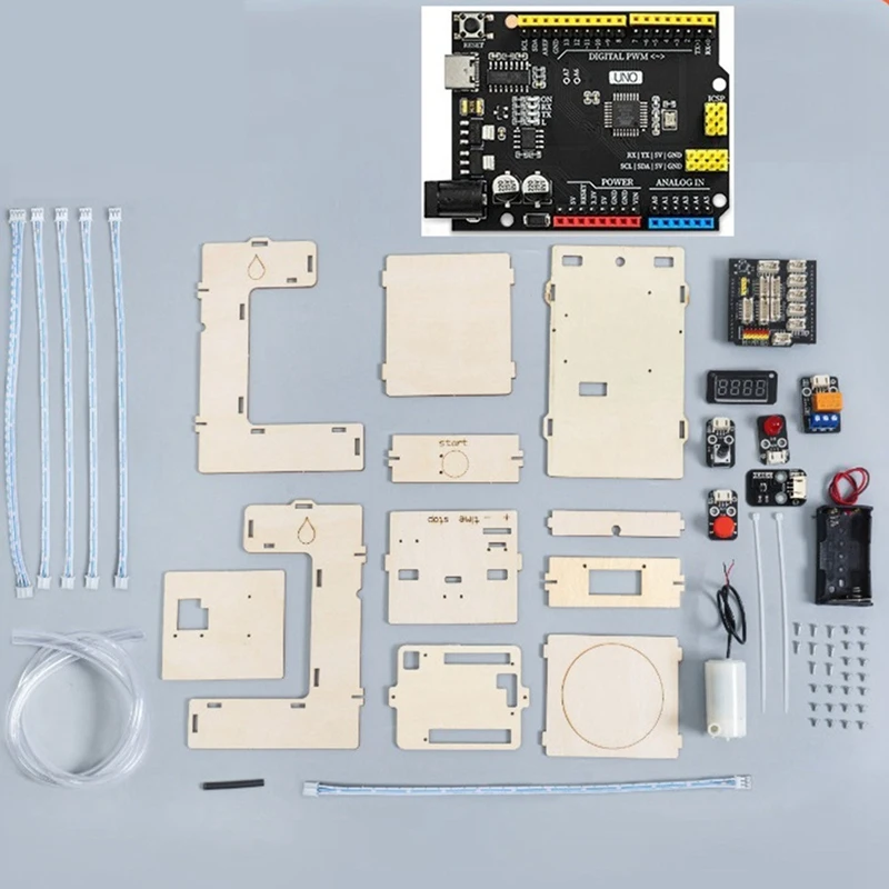 Smart Water Dispenser DIY Science Experimental Tool Kit With R3 Development Board For Arduino