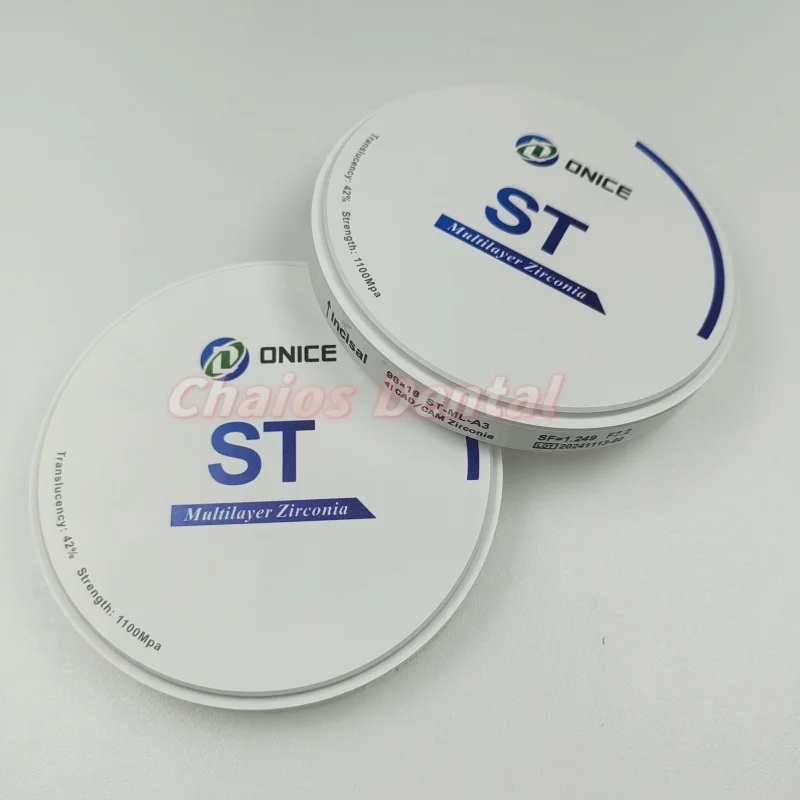 1 шт./кор. ONICE ST-ML многослойные циркониевые блоки стоматологические пустые диски CAD