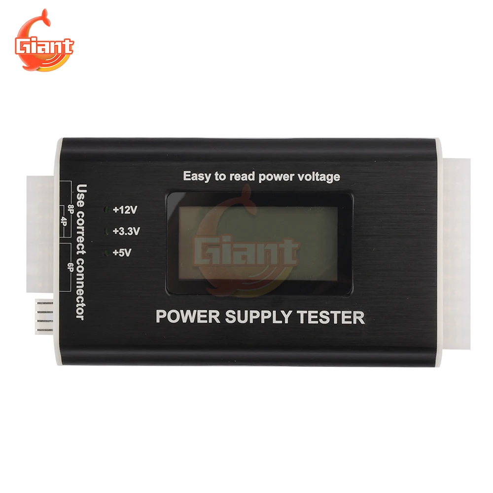 

Gaqqee Тестер блока питания ПК 20/24 Pin