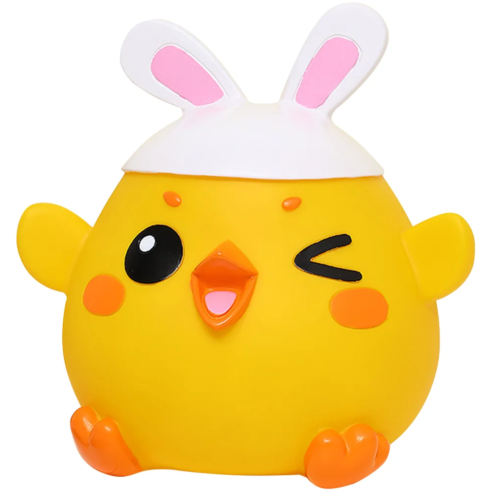 

Bank Piggy Moneysaving Box Jar Chicken Kids Animal Pot Christmas Toy Figurine Decor Shape Year New Savings Storage Chick Shelf