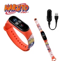 bandai naruto dragon ball electronic smart watch digital electronic bracelet childrens toys christmas gift clock