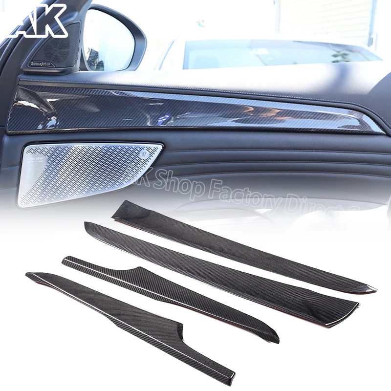 Внутренняя панель двери автомобиля из углеродного волокна для Maserati hellale 2022-2023