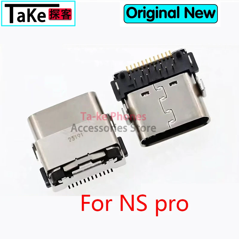 10-100 шт. USB-разъемы для зарядки для NS Switch OLED, NS Pro, NS Lite, консольный разъем питания Type-C, гнездо для зарядки. (art.: 3920dbd95cb0a) - 3920dbd95cb0a