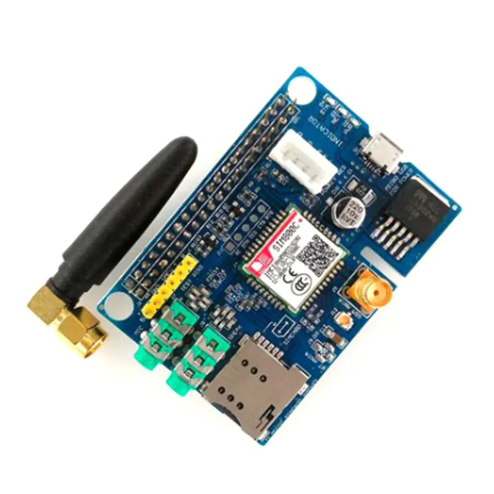

SIM800C Message Development Board Module MIicro SIM Flip Card Holder SMA And Ipxmini Interface Message Board